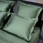 Постельное белье евро мако сатин Pine Green Allure Grass German Grass простынь на резинке 160x200 описание