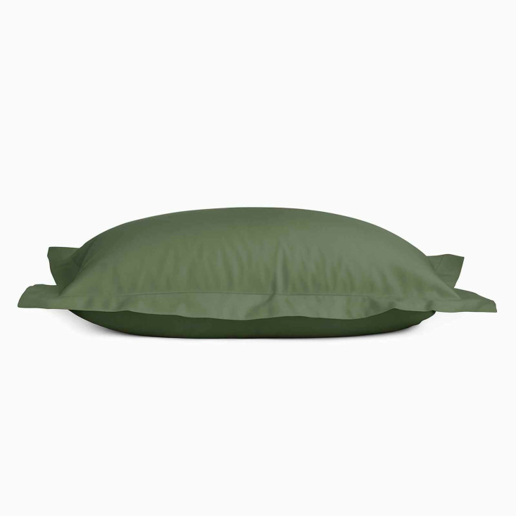 Постельное белье евро мако сатин Pine Green Allure Grass German Grass простынь на резинке 160x200