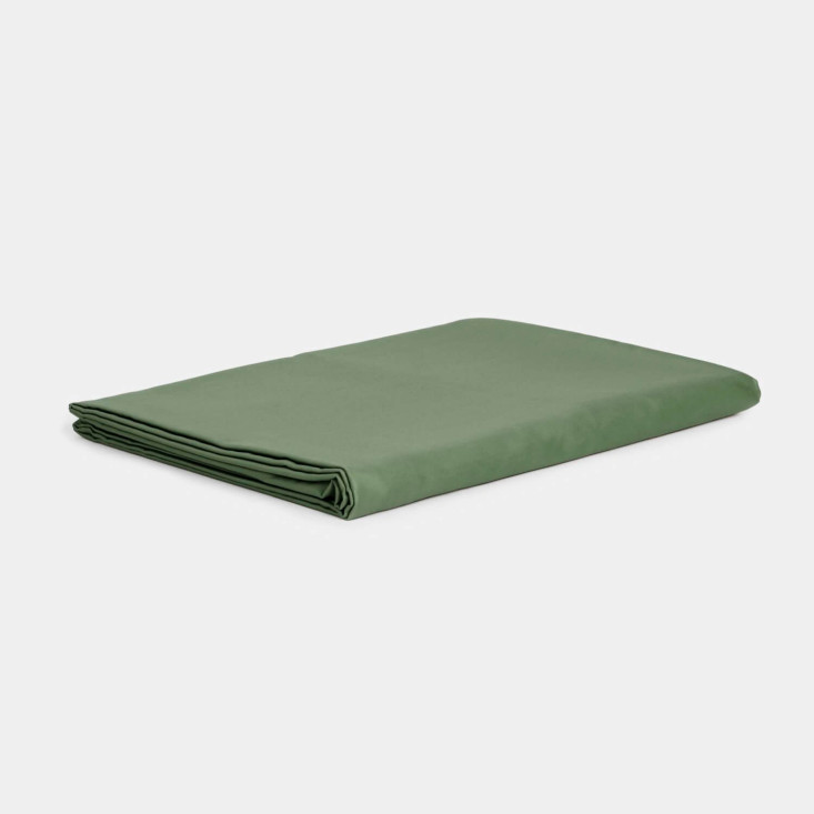 Простыня на резинке мако-сатин 200х200х40 Pine Green Allure Grass German Grass