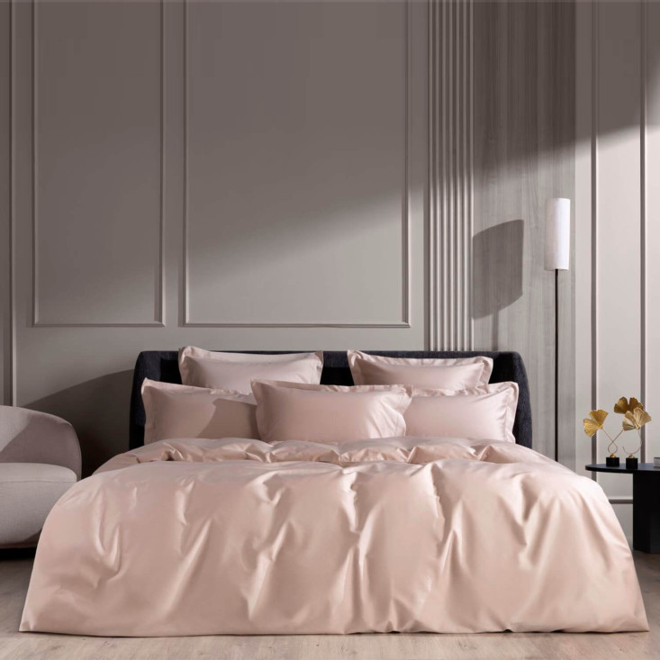 Простыня мако-сатин 240х260 Nude Pink Allure Grass German Grass описание