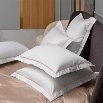 Наволочки мако-сатин 50х70 Alpine Nude Pink Grass German Grass с узкой отделкой