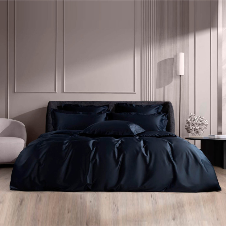 Наволочки мако-сатин 50х70 Alpine Dark Onyx Allure Grass German Grass с узкой отделкой