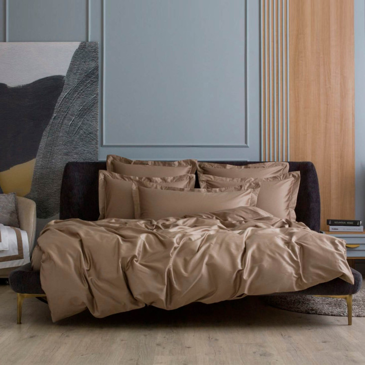 Наволочки мако-сатин 50х70 Caramel Beige Allure Grass German Grass