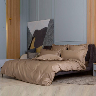 Наволочки мако-сатин 50х70 Caramel Beige Allure Grass German Grass фото