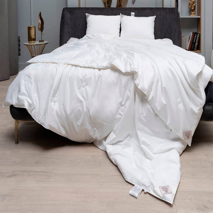 Одеяло шелковое 1,5 спальное 150х200 легкое German Grass Luxury Silk Grass фото