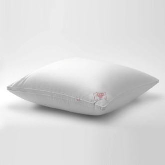 Подушка пуховая 70х70 трехкамерная 3D с бортиком White Familie Down German Grass