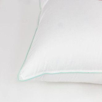 Подушка пуховая 50х70 с внутренним ядром German Grass Алоэ (Aloe Vera) европейское качество в магазине Lux-Postel.com