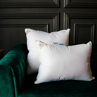 Подушка пуховая 70х70 с внутренним ядром Aloe Vera Down German Grass