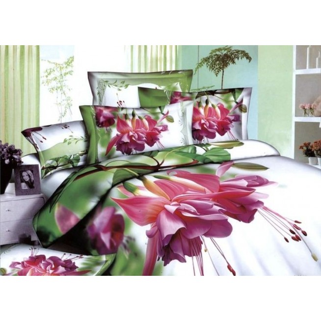 Постельное белье сатин TS01-806 1/5 спальное Tango