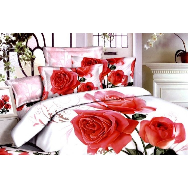 Постельное белье сатин TS01-427 1/5 спальное Tango