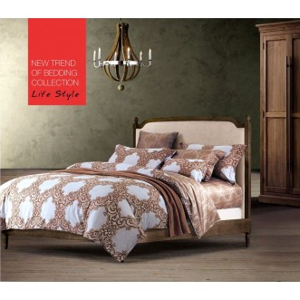 Постельное белье сатин TS01-672 1/5 спальное Tango