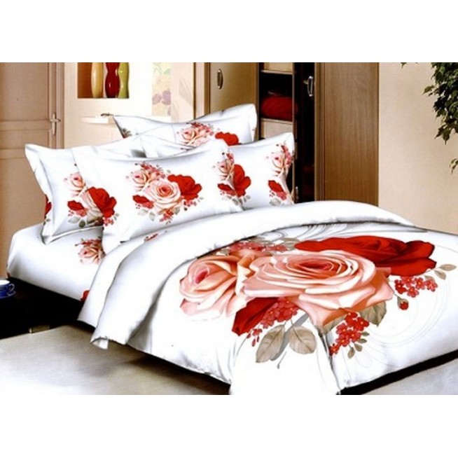 Постельное белье сатин TS02-062 2 спальное Tango