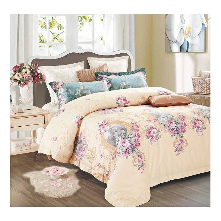 Постельное белье сатин TS02-734 2 спальное Tango