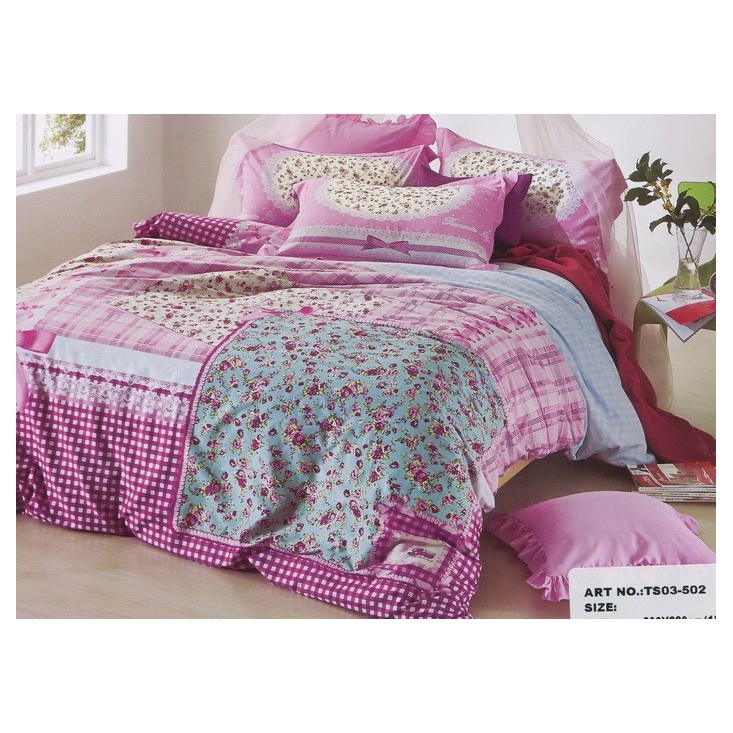 Постельное белье сатин TS02-502 2 спальное Tango