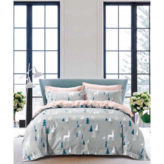 Постельное белье сатин TS02-X55 2 спальное Tango