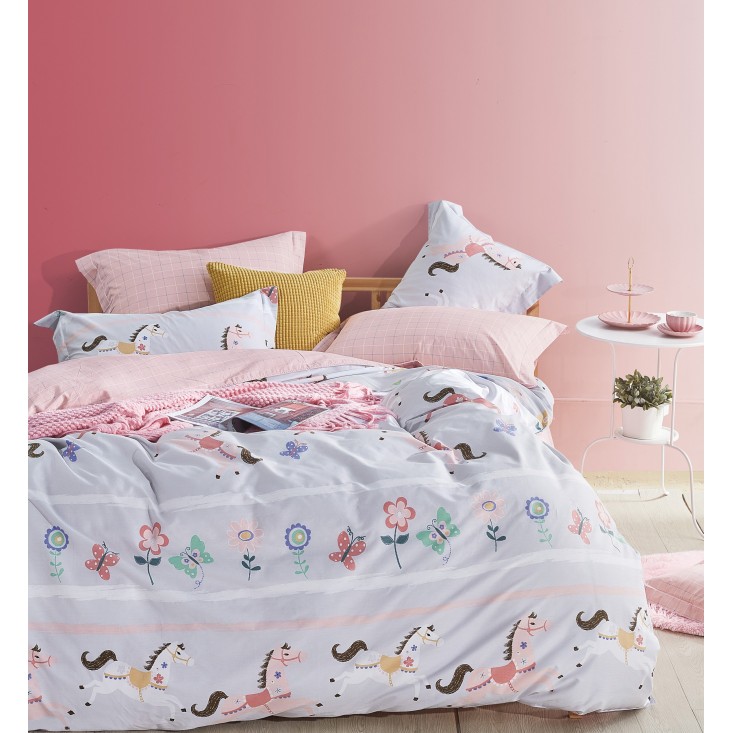 Постельное белье сатин TS02-X74 2 спальное Tango