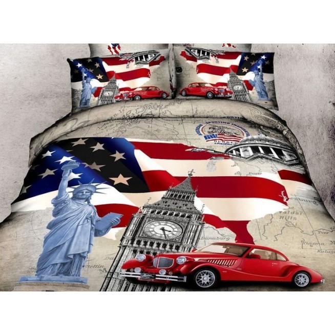 Постельное белье сатин TS02-746 2 спальное Tango