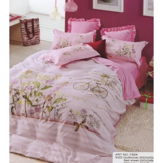 Постельное белье сатин TS02-12 2 спальное Tango