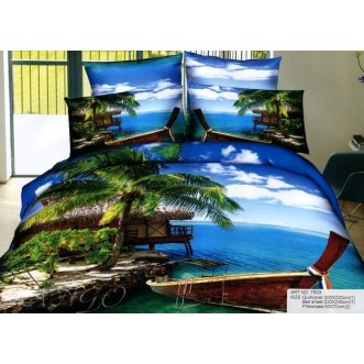 Постельное белье сатин TS02-137 2 спальное Tango