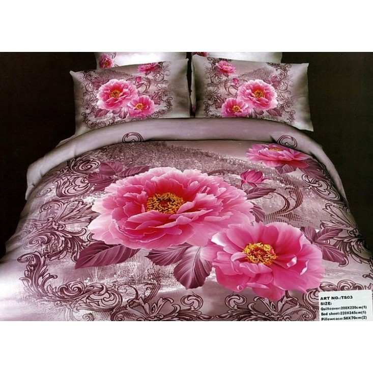 Постельное белье сатин TS03-590 евро Tango