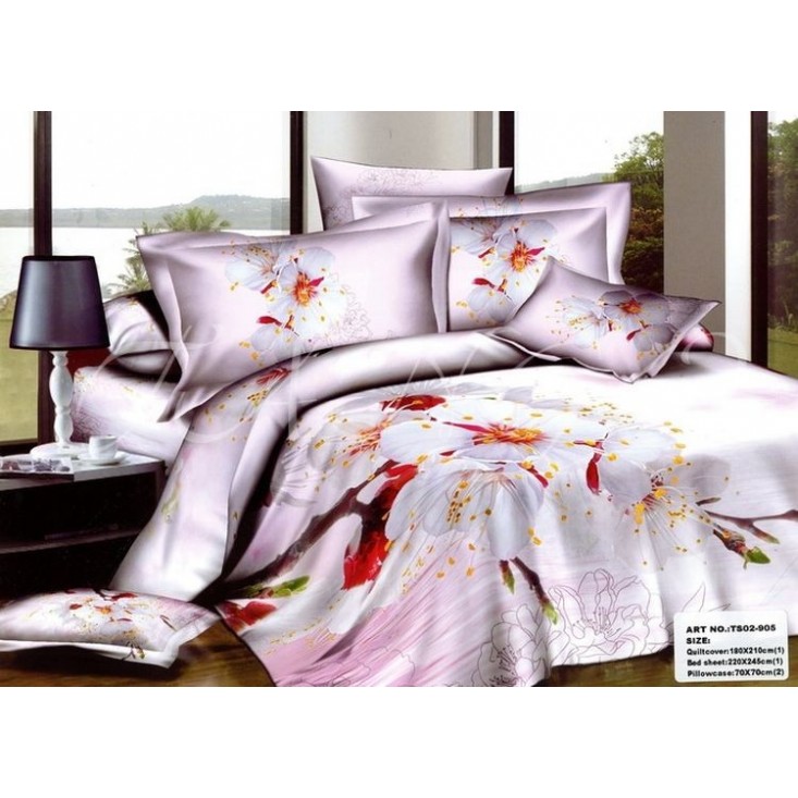 Постельное белье сатин TS03-905 евро Tango