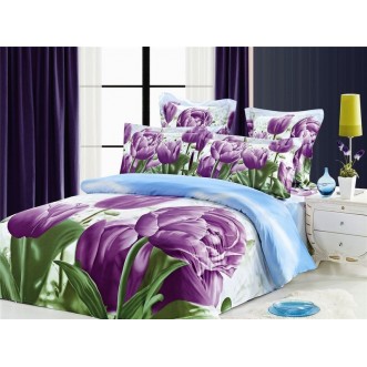 Постельное белье сатин TS03-854 евро Tango