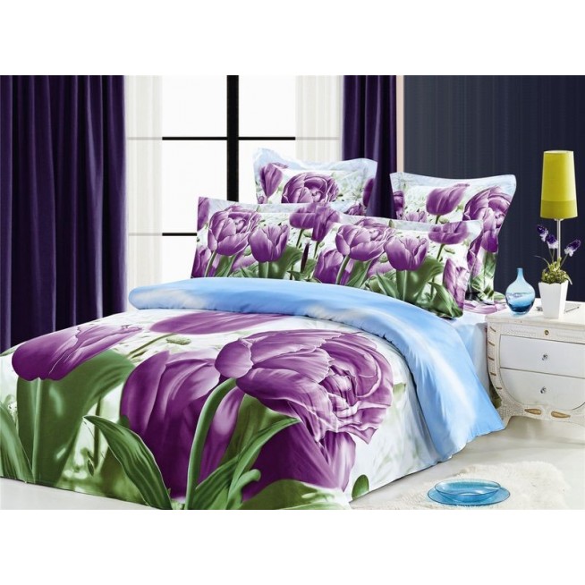 Постельное белье сатин TS03-854 евро Tango