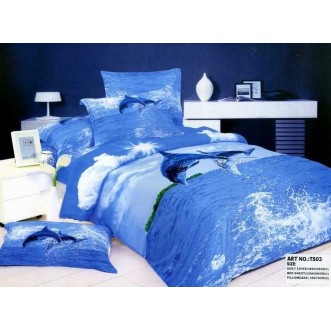 Постельное белье сатин TS03-387 евро Tango