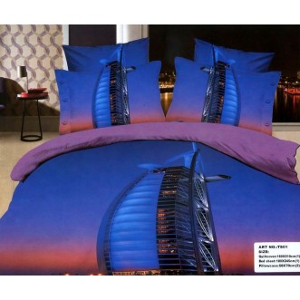 Постельное белье сатин TS03-816 евро Tango