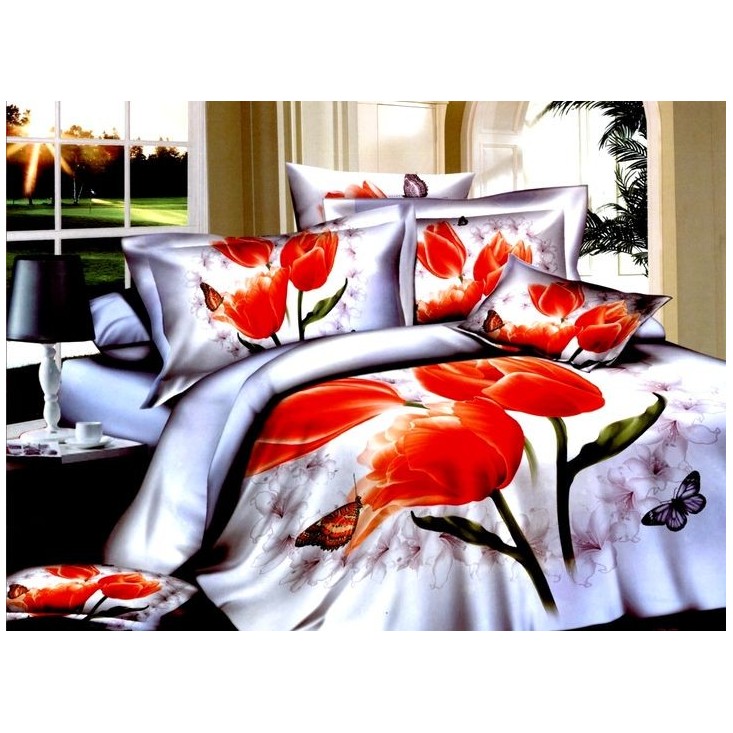 Постельное белье сатин TS03-058 евро Tango