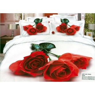 Постельное белье сатин TS03-075 евро Tango