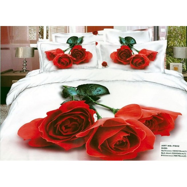 Постельное белье сатин TS03-075 евро Tango