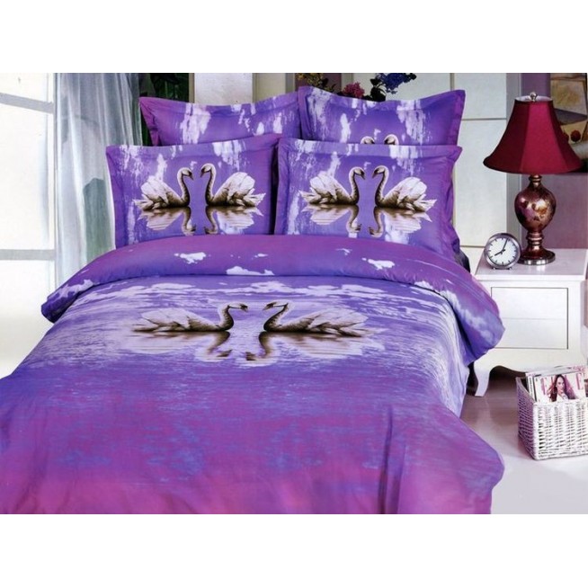 Постельное белье сатин TS03-059 евро Tango