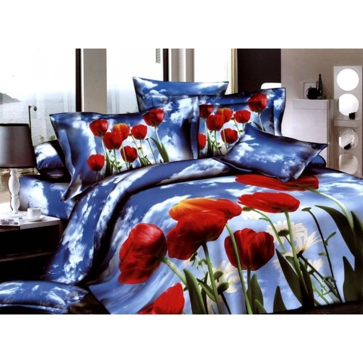 Постельное белье сатин TS03-186 евро Tango