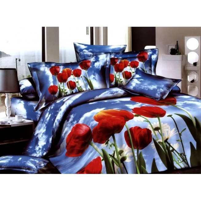 Постельное белье сатин TS03-186 евро Tango