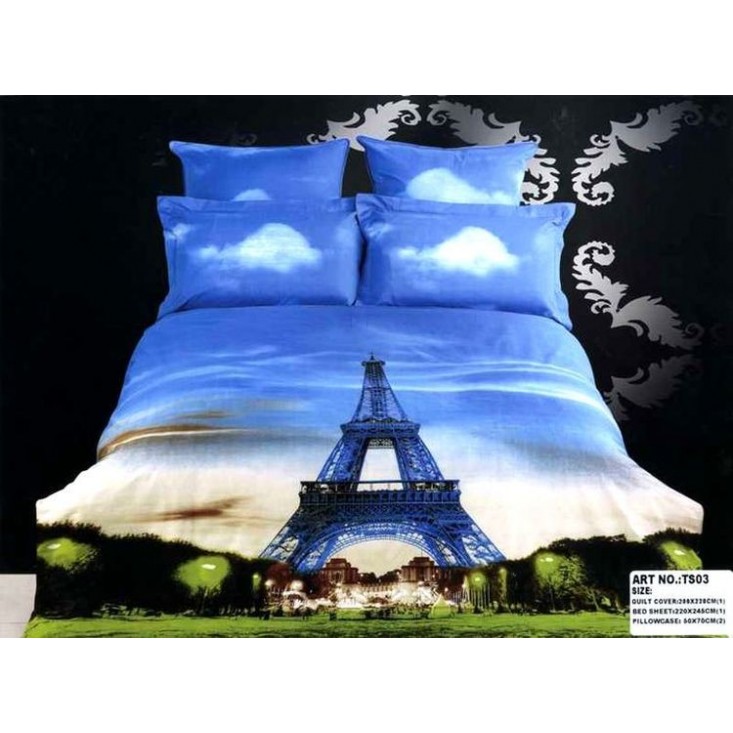 Постельное белье сатин TS03-203 евро Tango