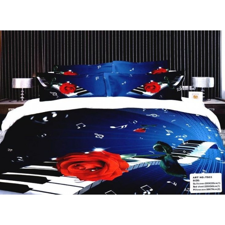 Постельное белье сатин TS03-057 евро Tango