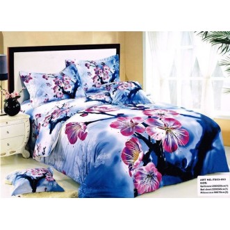 Постельное белье сатин TS04-893 4 наволочки евро Tango