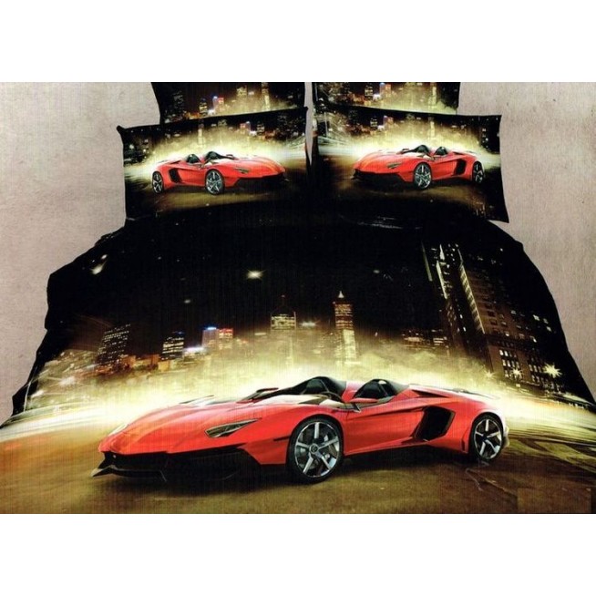 Постельное белье сатин TS04-892 4 наволочки евро Tango