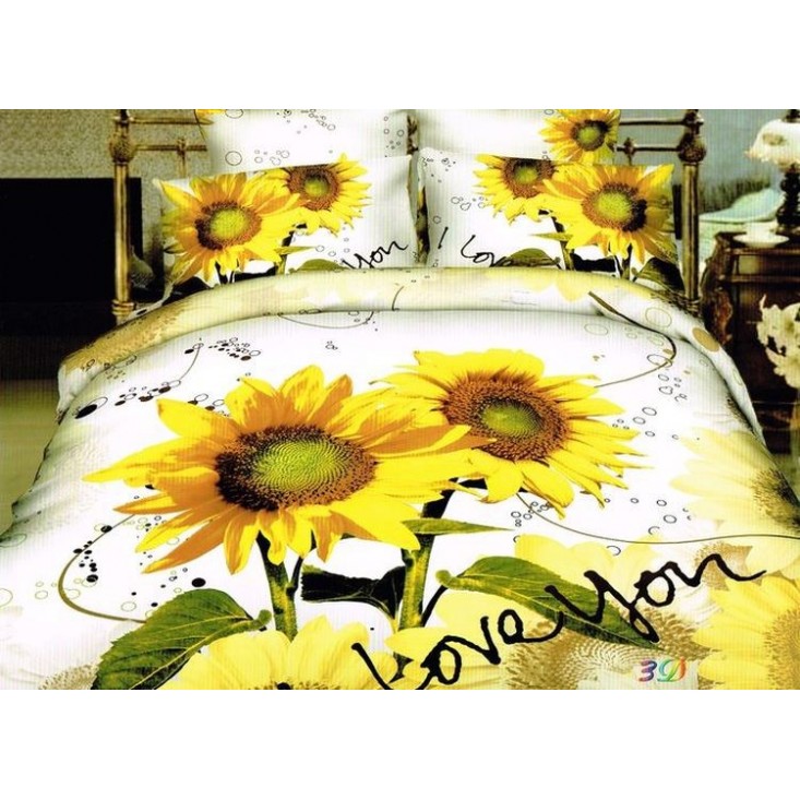 Постельное белье сатин TS04-866 4 наволочки евро Tango