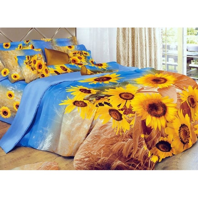 Постельное белье сатин TS04-827 4 наволочки евро Tango