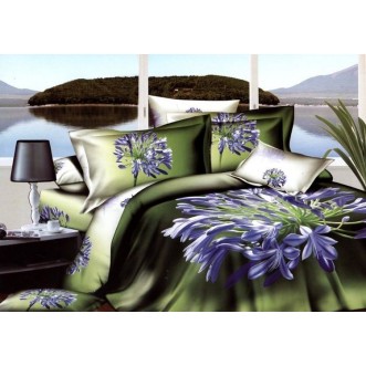 Постельное белье сатин TS04-031 4 наволочки евро Tango