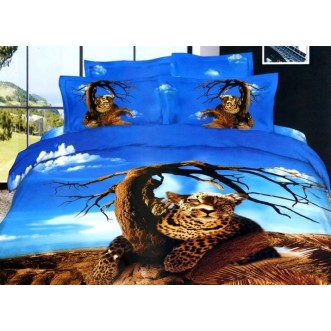 Постельное белье сатин TS04-122 4 наволочки евро Tango