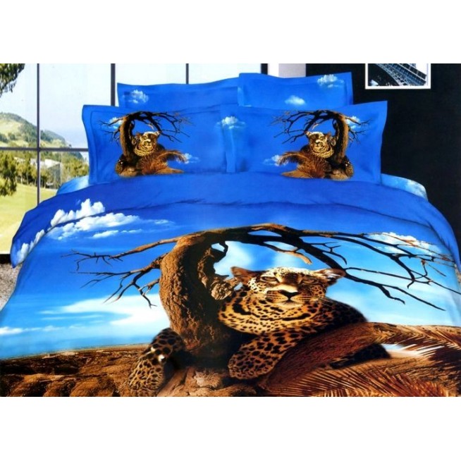 Постельное белье сатин TS04-122 4 наволочки евро Tango