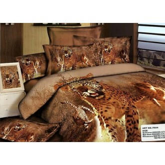 Постельное белье сатин TS04-163 4 наволочки евро Tango