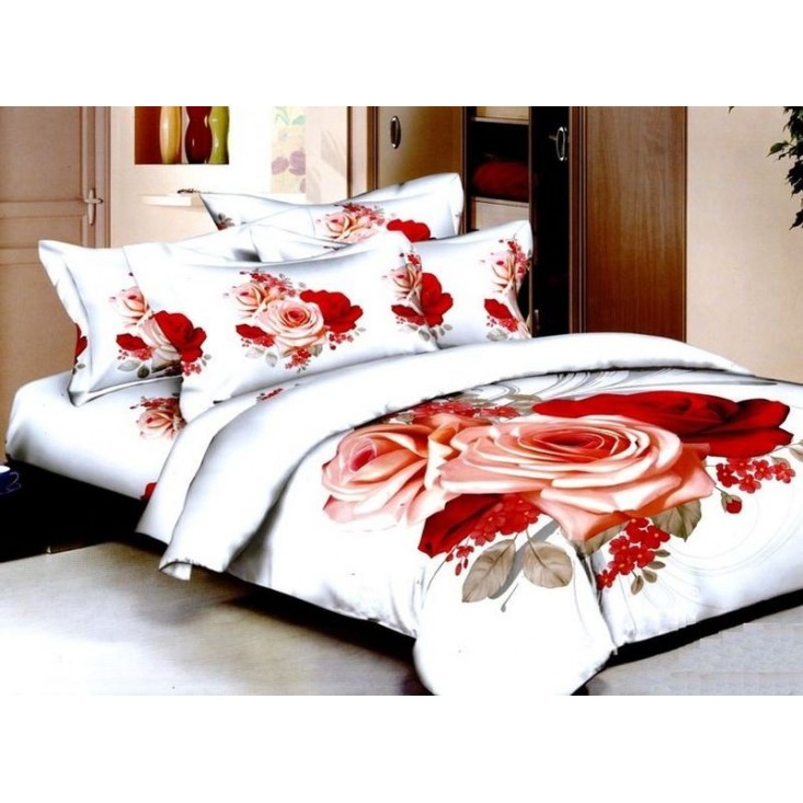 Постельное белье сатин TS03-062 евро Tango