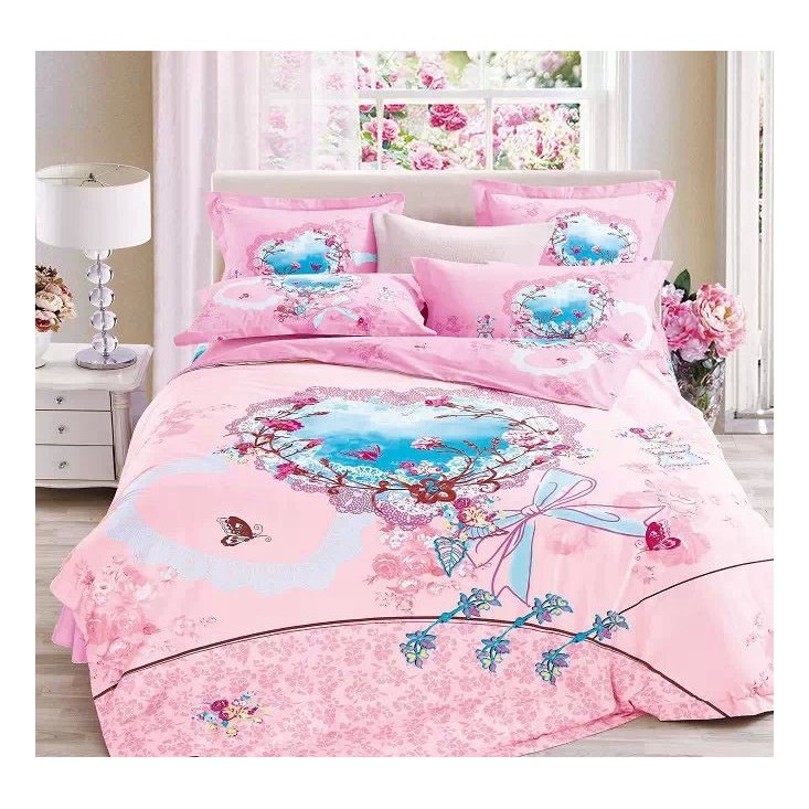 Постельное белье сатин TS04-726 4 наволочки евро Tango