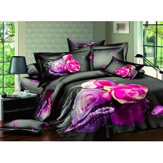 Постельное белье сатин TS03-88 евро Tango