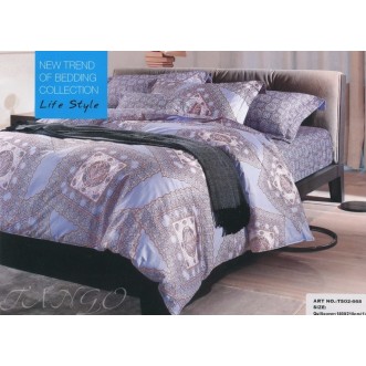 Постельное белье сатин TS04-668 4 наволочки евро Tango