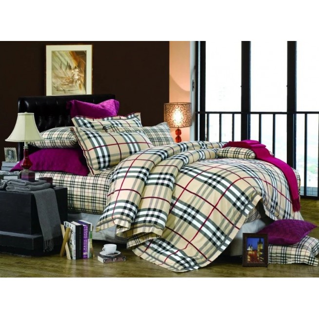 Постельное белье сатин TS03-X43 евро Tango